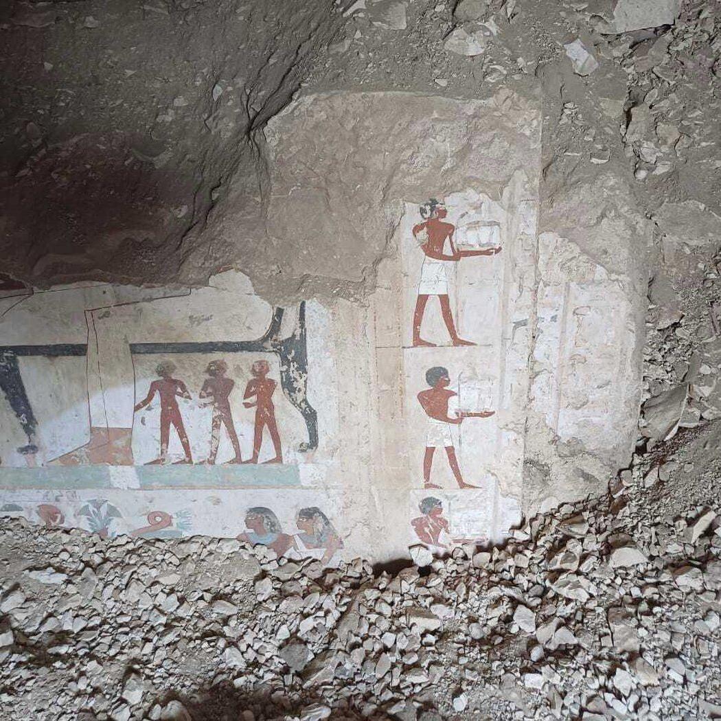Egyptian archaeologists discover three tombs in Luxor